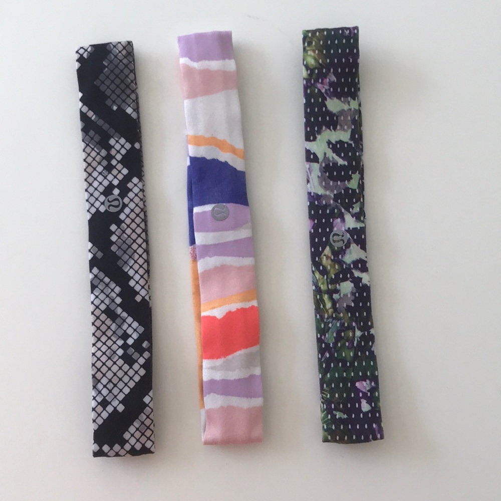 Lululemon Headband Set of 3